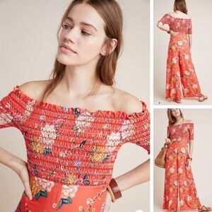 FARM Rio Paraiso Off-the-Shoulder Jumpsuit